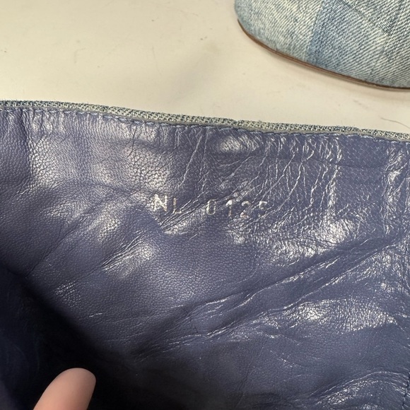 Louis Vuitton Blue and Brown Ankle Booties with Stiletto Heel - Picture 15 of 17